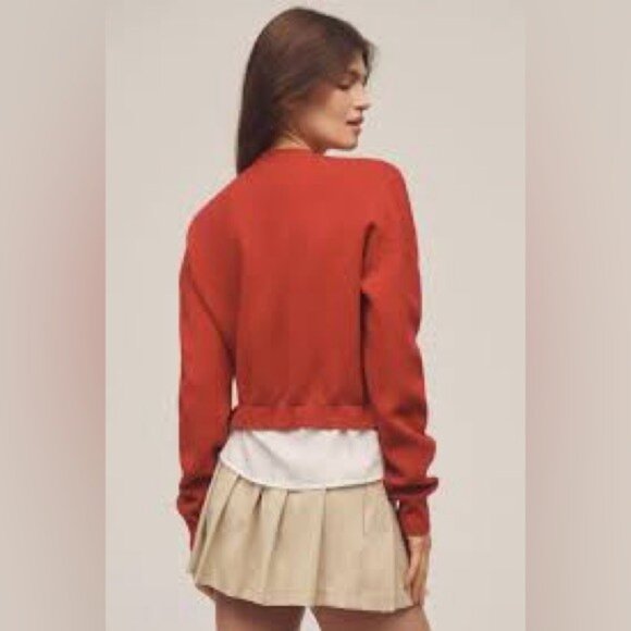 NWT Size M - Anthropologie The Gemini Twofer Pullover Sweater (NWT US$ 118) - Picture 7 of 16